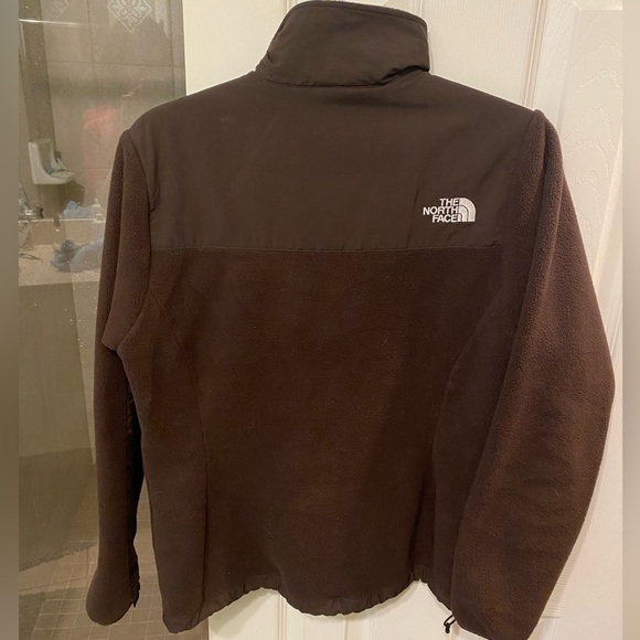 The North Face chocolate brown fleece jacket - Picture 2 of 4